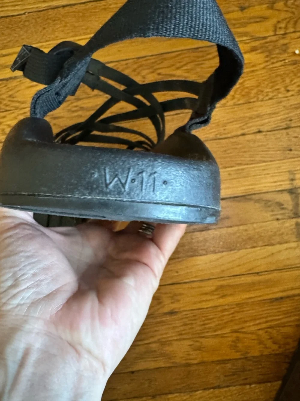 Chaco z dual adjustable straps Black Women's  Sandals